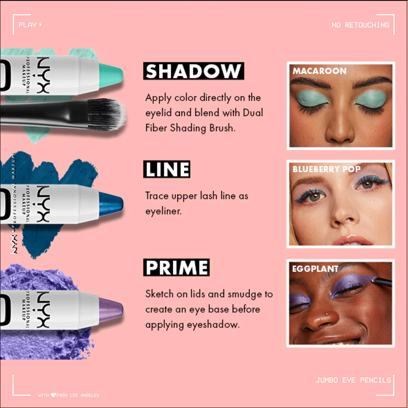 Lápis Jumbo para Olhos NYX Professional Makeup