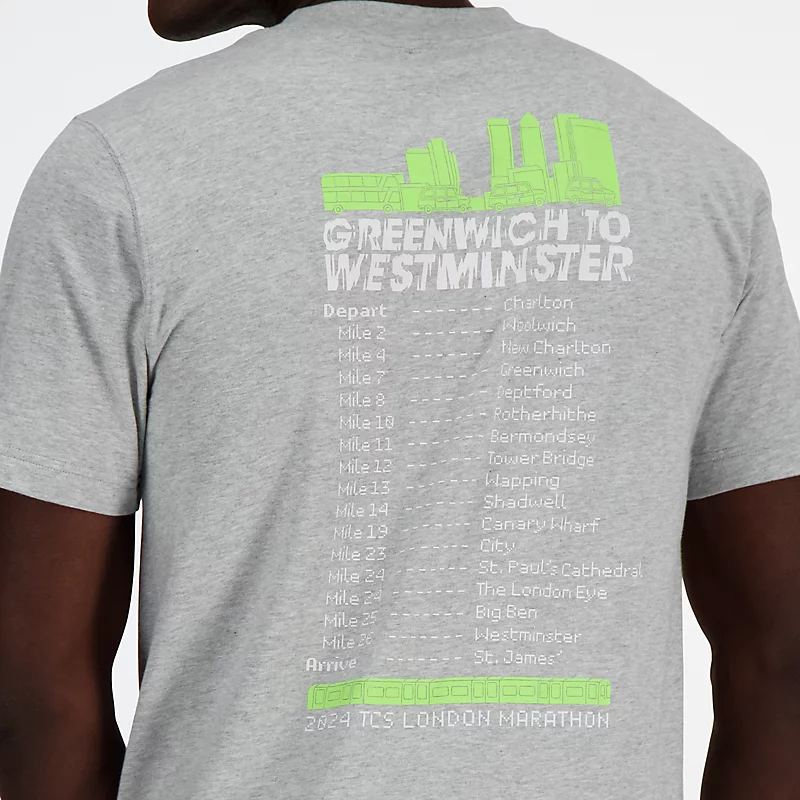 Tricou grafic pentru bărbați, ediție London – GRI SPORTIV