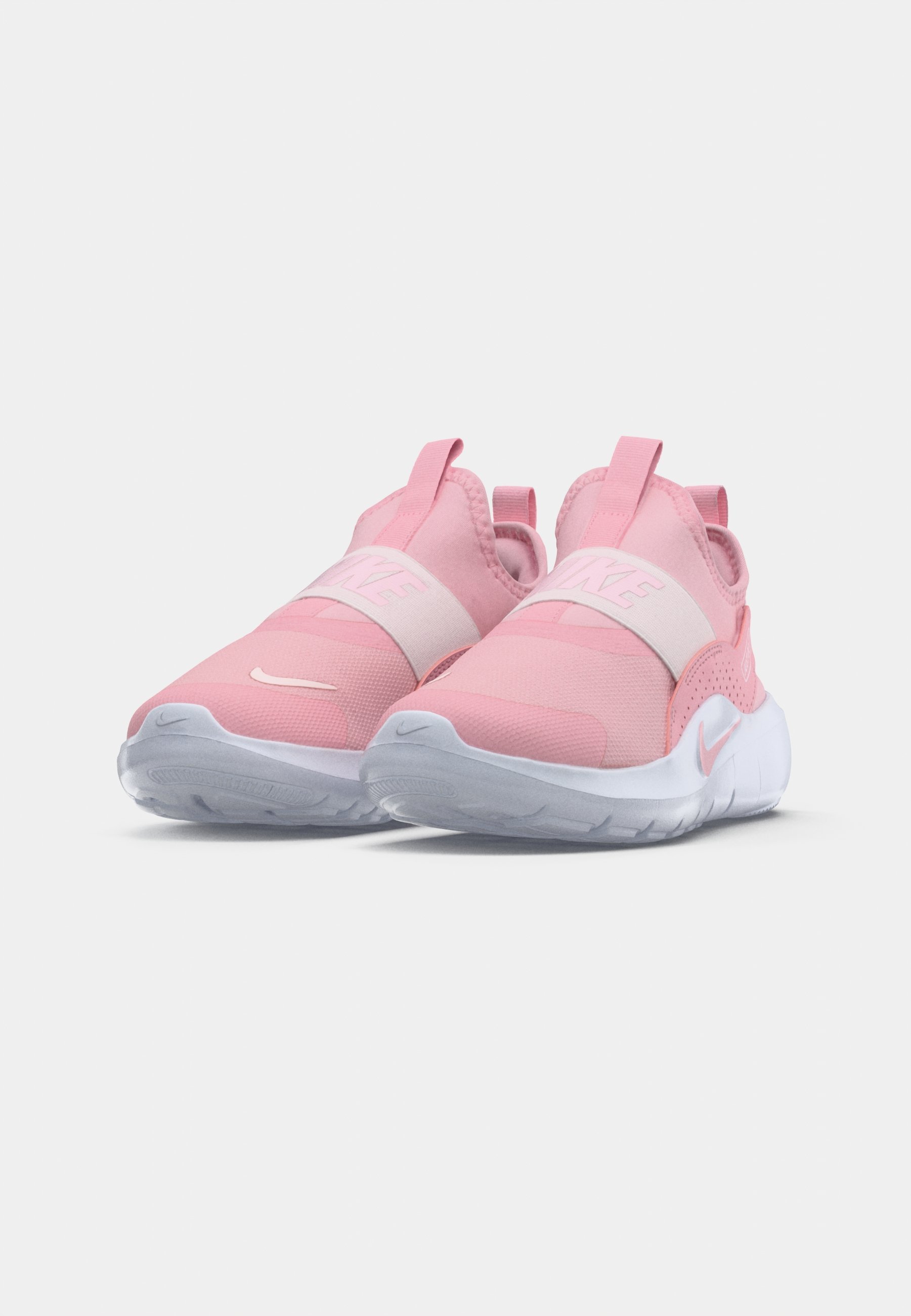 Nike Performance FLEX RUNNER 4 UNISEX - Bėgimo plento bateliai - vidutinio minkštumo rožinė/rožinė putų spalva/balta