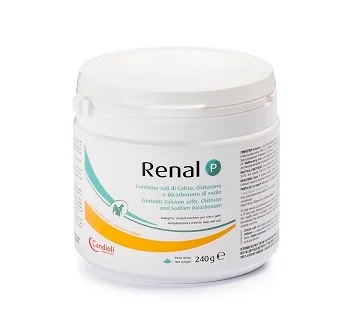 RENAL Candioli Renal P poeder 240 g Urine supplement voor honden en katten