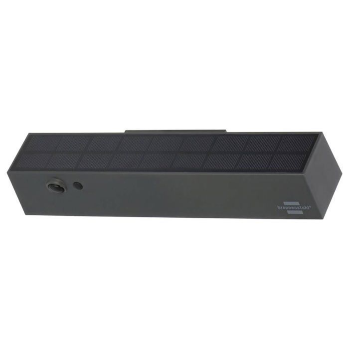 Applique solaire extérieure - Brennenstuhl - SOL 1000 Cubus - 6.9 W - Détecteur de mouvement - Gris