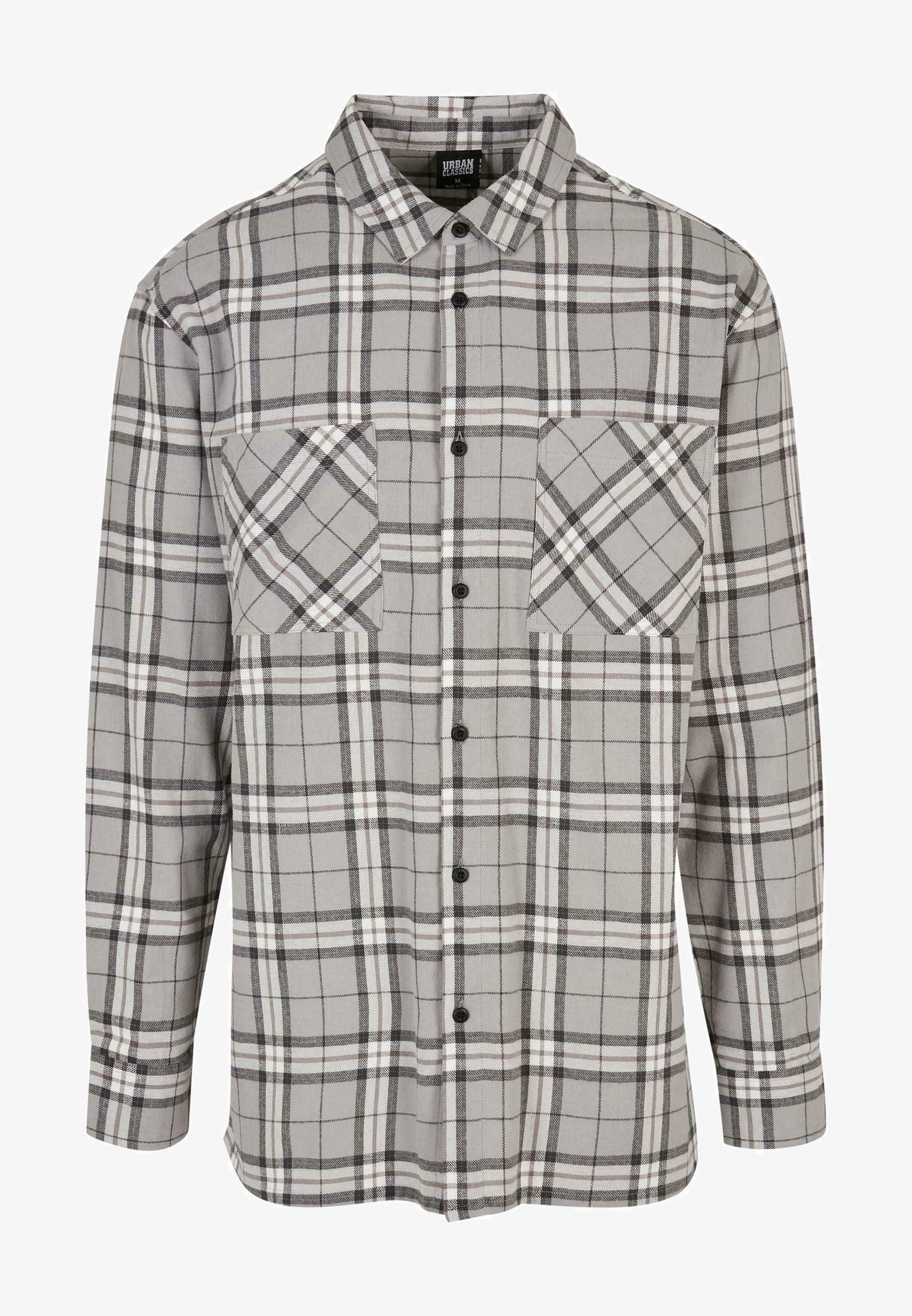 Camicia Urban Classics - grigio nero