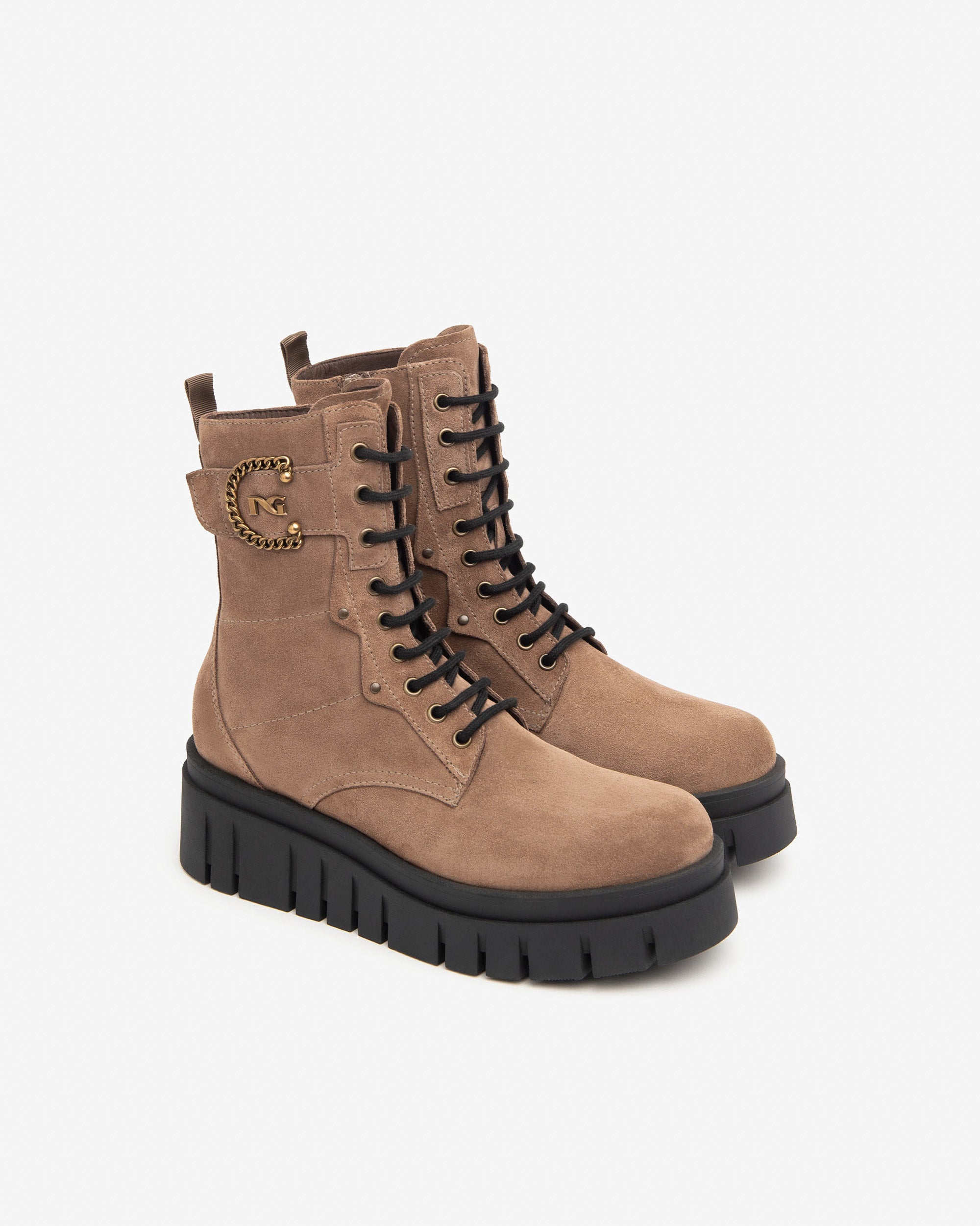 Anfibi Donna in Camoscio