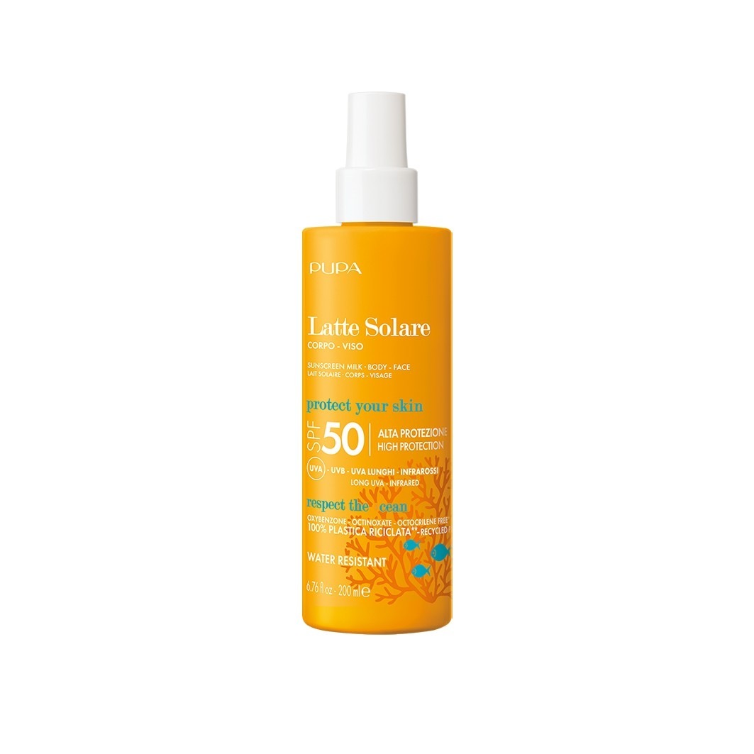 PUPA Milano Sun purškiamas apsauginis losjonas nuo saulės SPF 50 – 200 ml