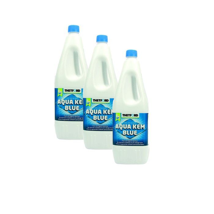THETFORD PACK 3x Aqua-Kem Blue Additivo Sanitario per Toilette Portatili e Campeggio