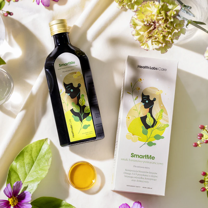 Perorální roztok doplňku stravy Health Labs Care SmartMe pro krásné vlasy, pleť a nehty