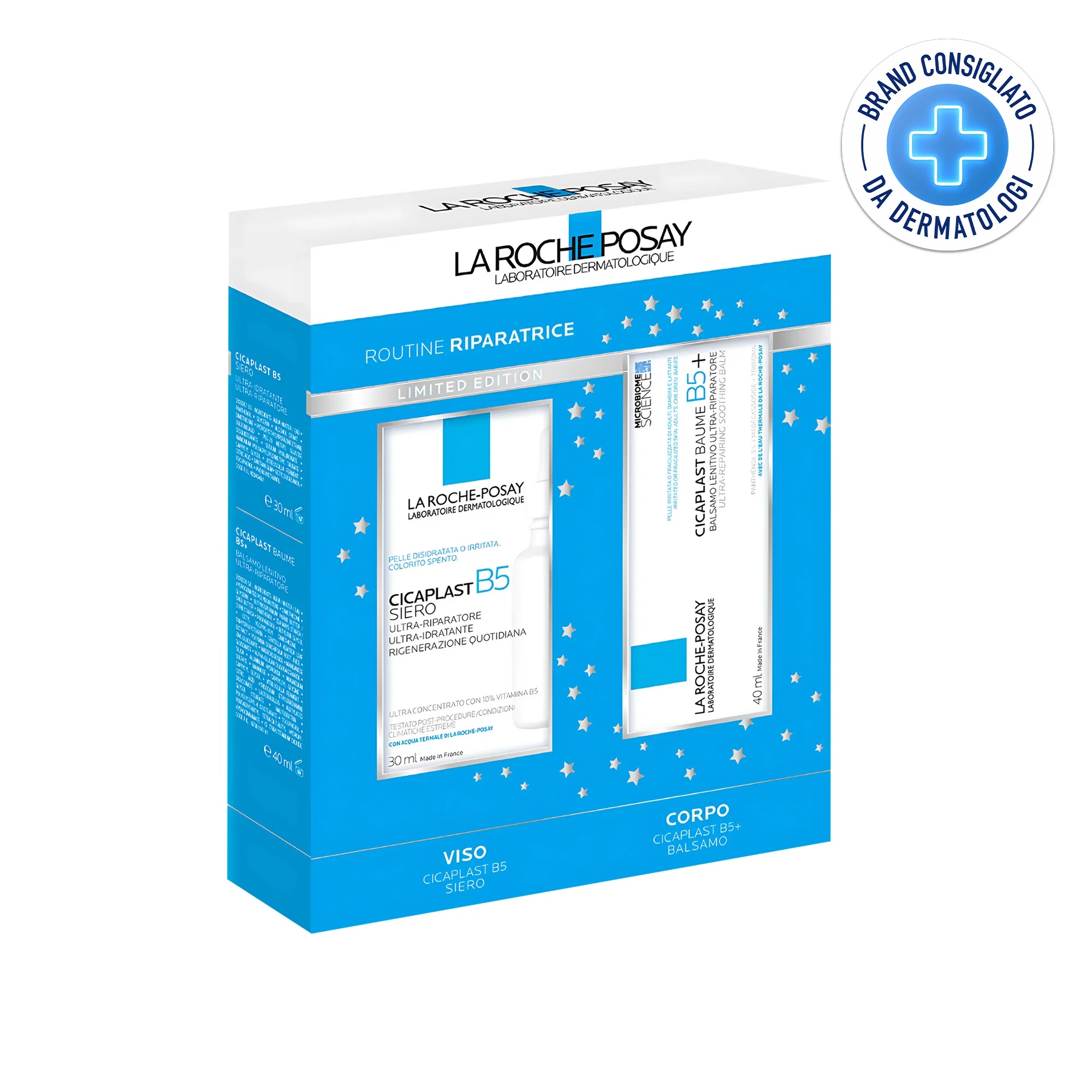LA ROCHE POSAY Komplet La Roche Posay Cicaplast Serum 30 ml + Cicaplast Baume B5 40 ml Regeneracijska rutina