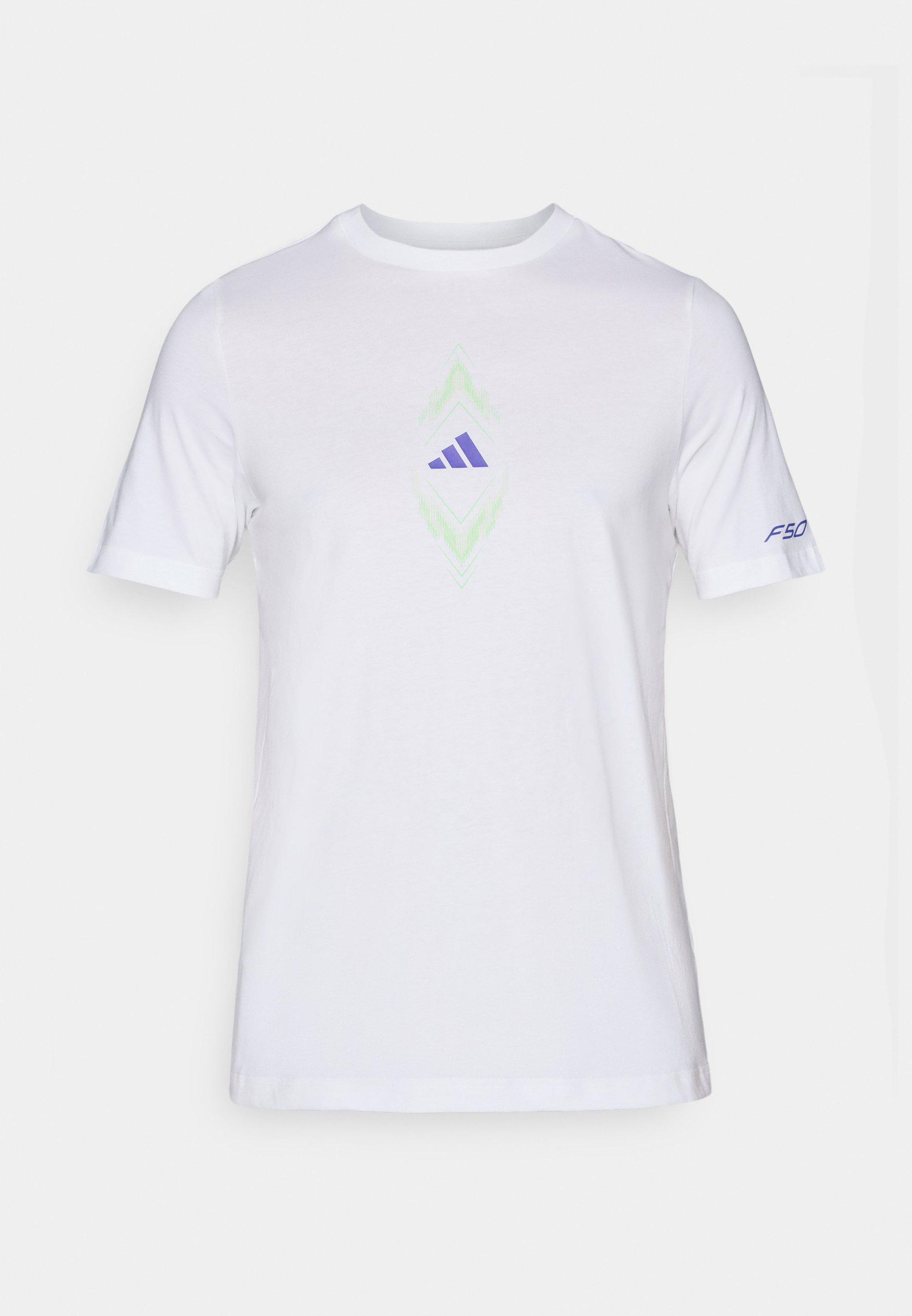 adidas Performance F50 GRAPHIC T-SHIRT - T-shirt met print - wit