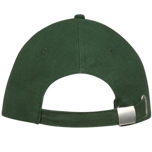 Gorra Unisex 6 panelový model Buffalo Sols (zelená botella)