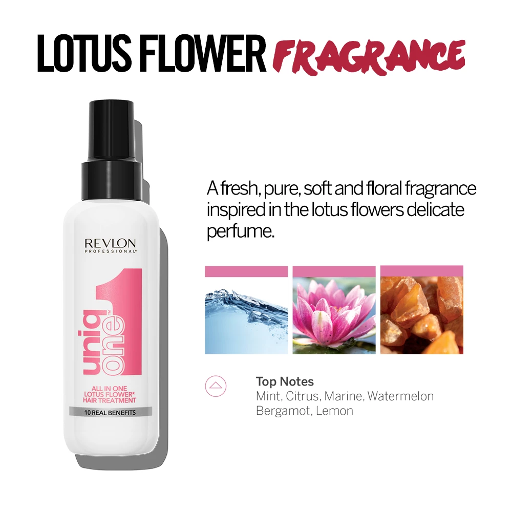 Tratament pentru păr cu floare de lotus 150 ml - UniqOne