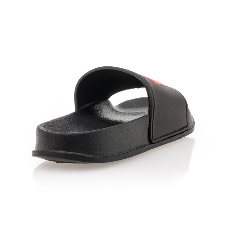 Svarte gutteflip-flops / Thong-sandaler