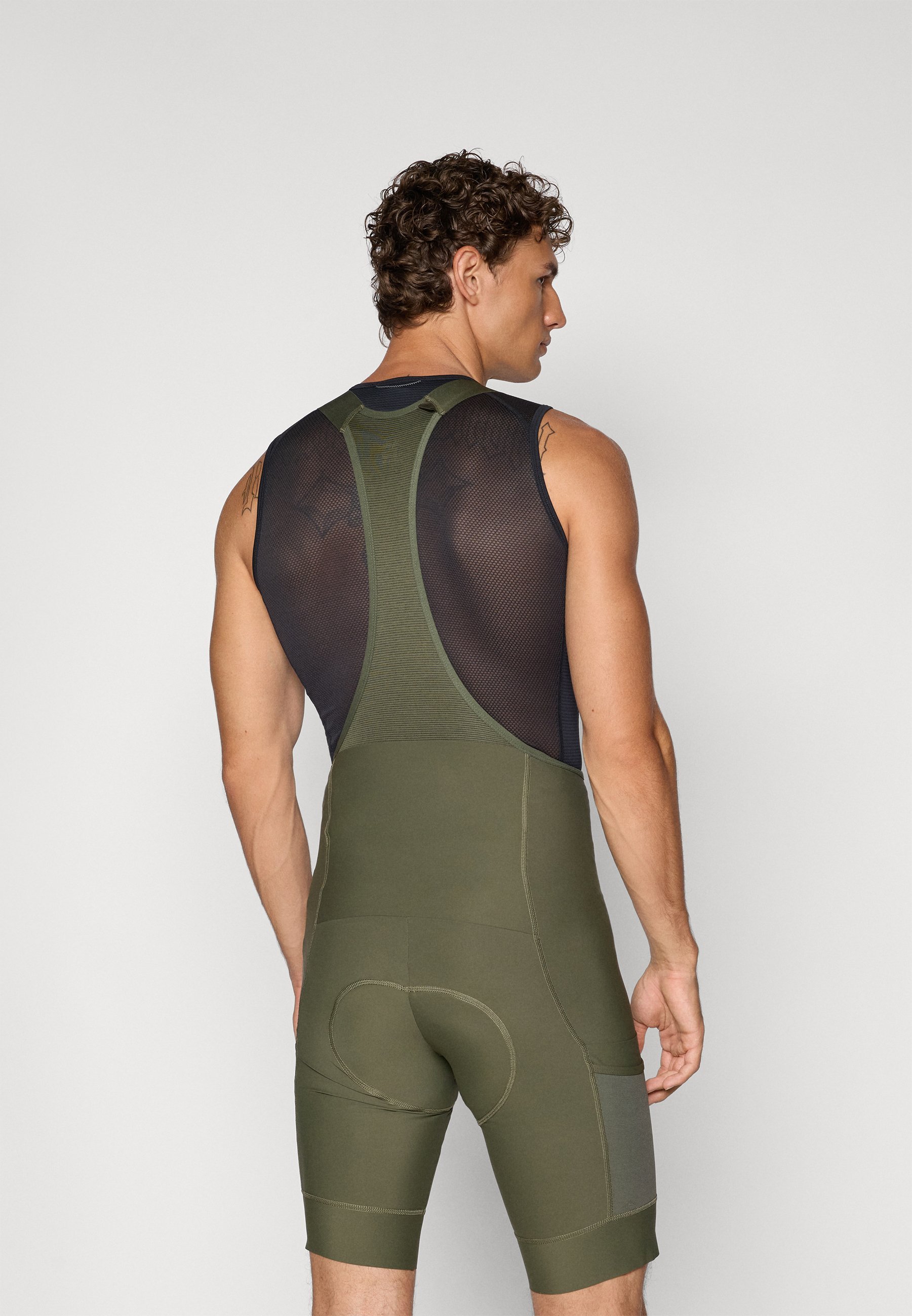 Rapha MENS POCKET - Bib-shorts - deep depths/kalamata