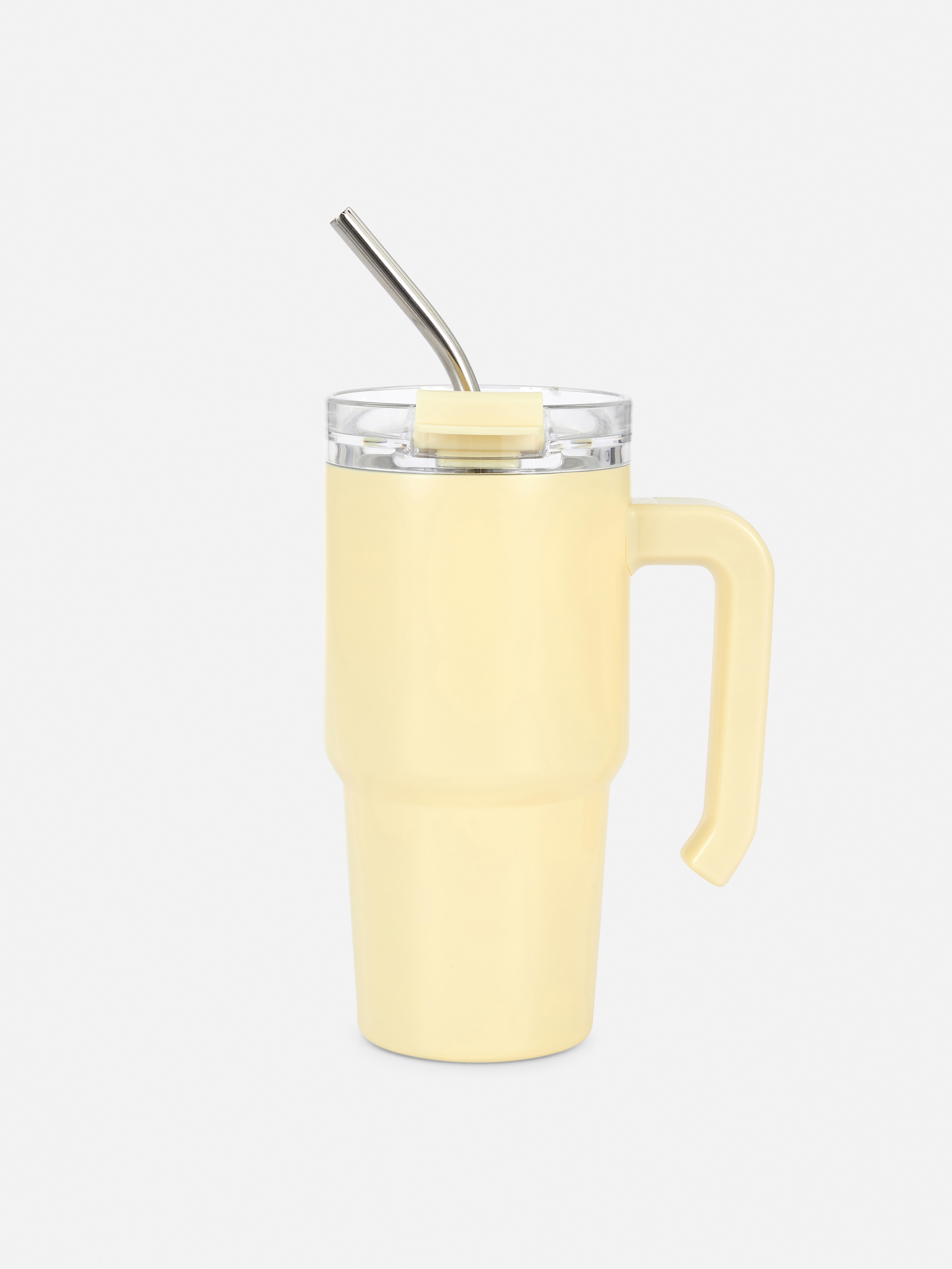 Cană de călătorie din oțel inoxidabil 590 ml Această cană de călătorie de 590 ml este perfectă pentru a vă potoli setea din mers.