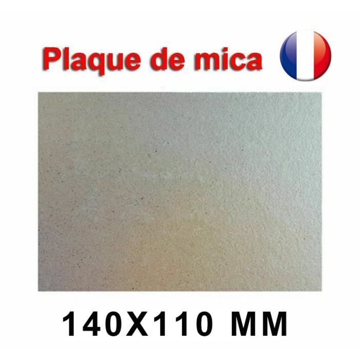 Mica cutting board for microwave oven, universal, 140 x 110 mm