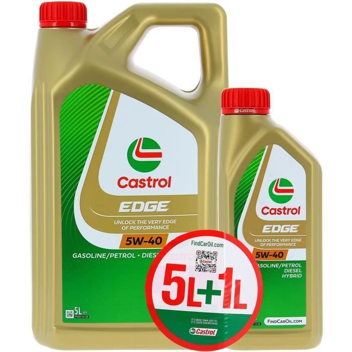 Olio motore - CASTROL EDGE - 5W-40 - 5L+1L - Offerta speciale
