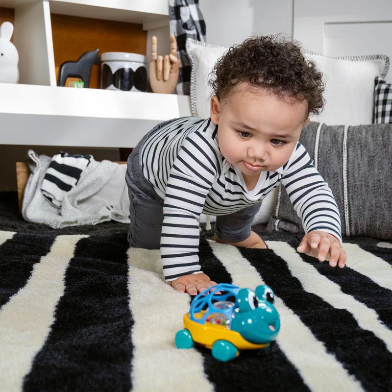 Baby Einstein Neptunus de Schildpad™ Nieuwsgierige Auto met Rammelaar