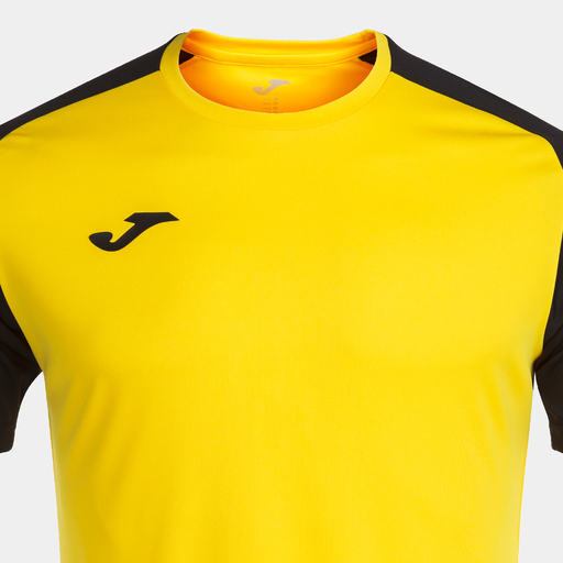  Joma Academy IV Short Sleeve T-Shirt Yellow Black