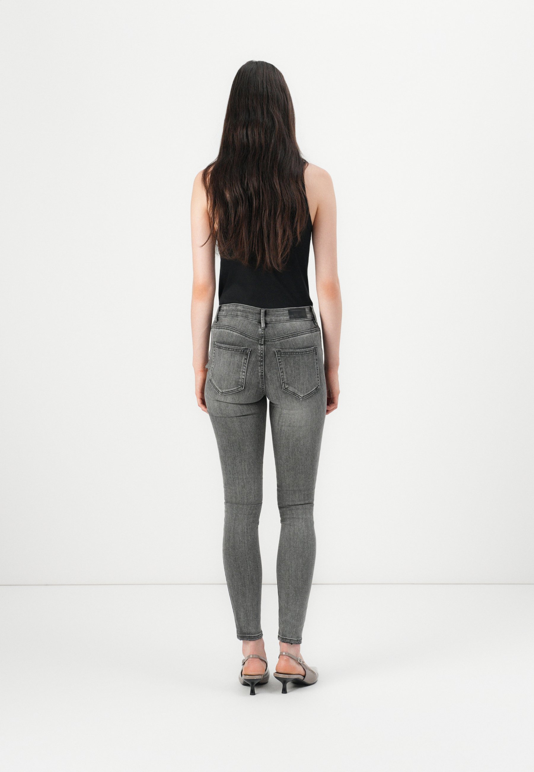 Vero Moda VMFLASH - Jeggings - grigio medio