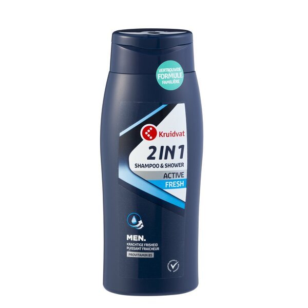 Kruidvat Active Fresh Men 2-у-1 шампон и туширање<br>500ml