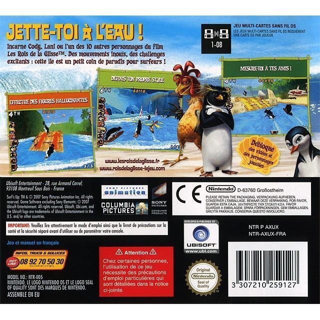 SURFING'S RIDING / GIOCO PER CONSOLE NINTENDO DS