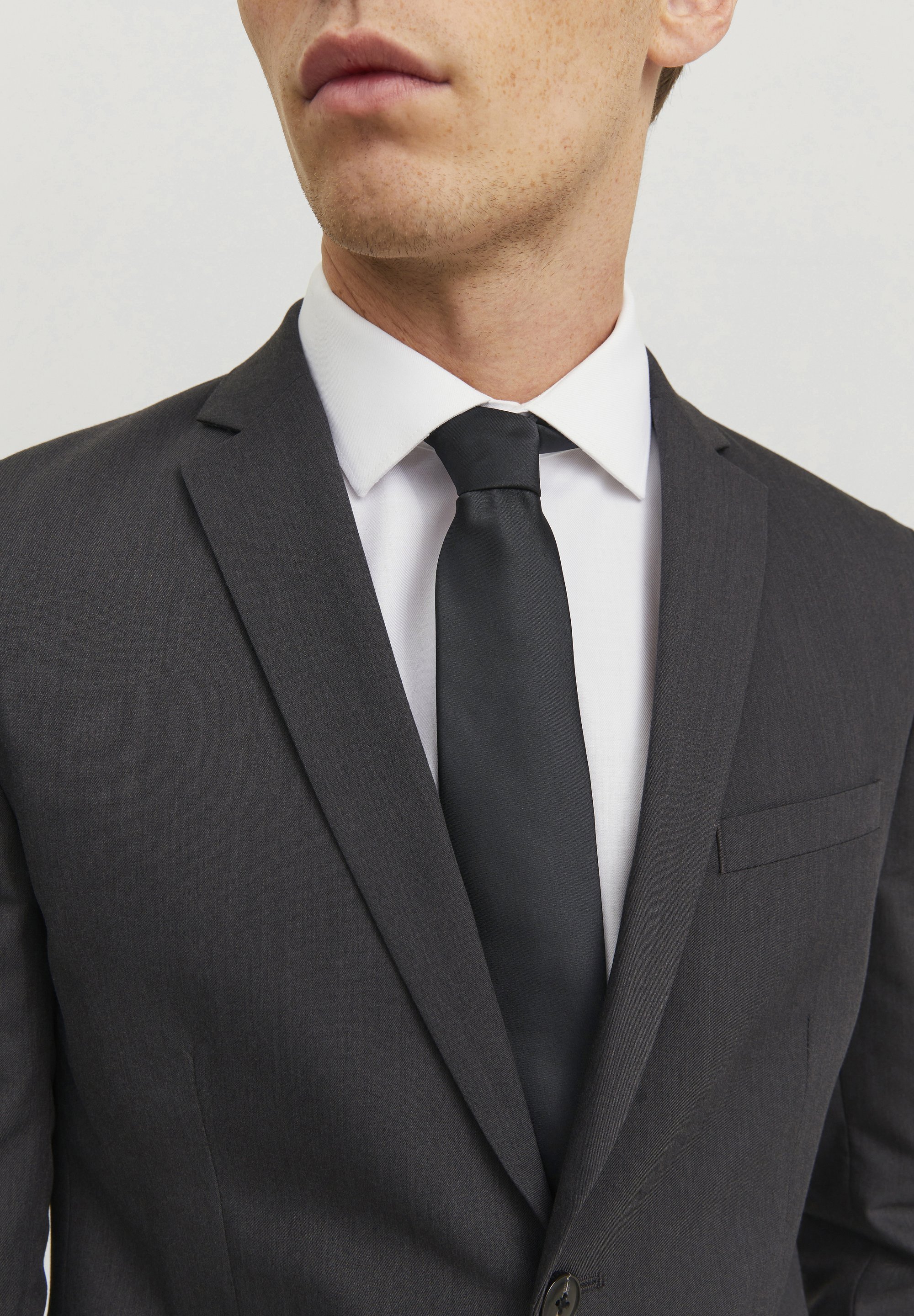 Cravate Jack & Jones JACSOLID - noire