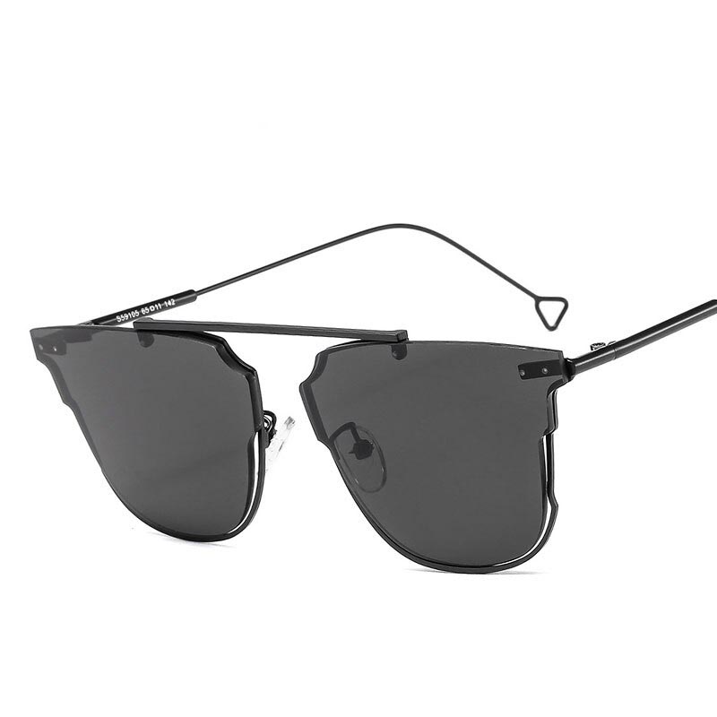 46350 Unregelmäßige Luxus-Sonnenbrille ohne Rand, modische Sonnenbrille für Damen und Herren, UV400