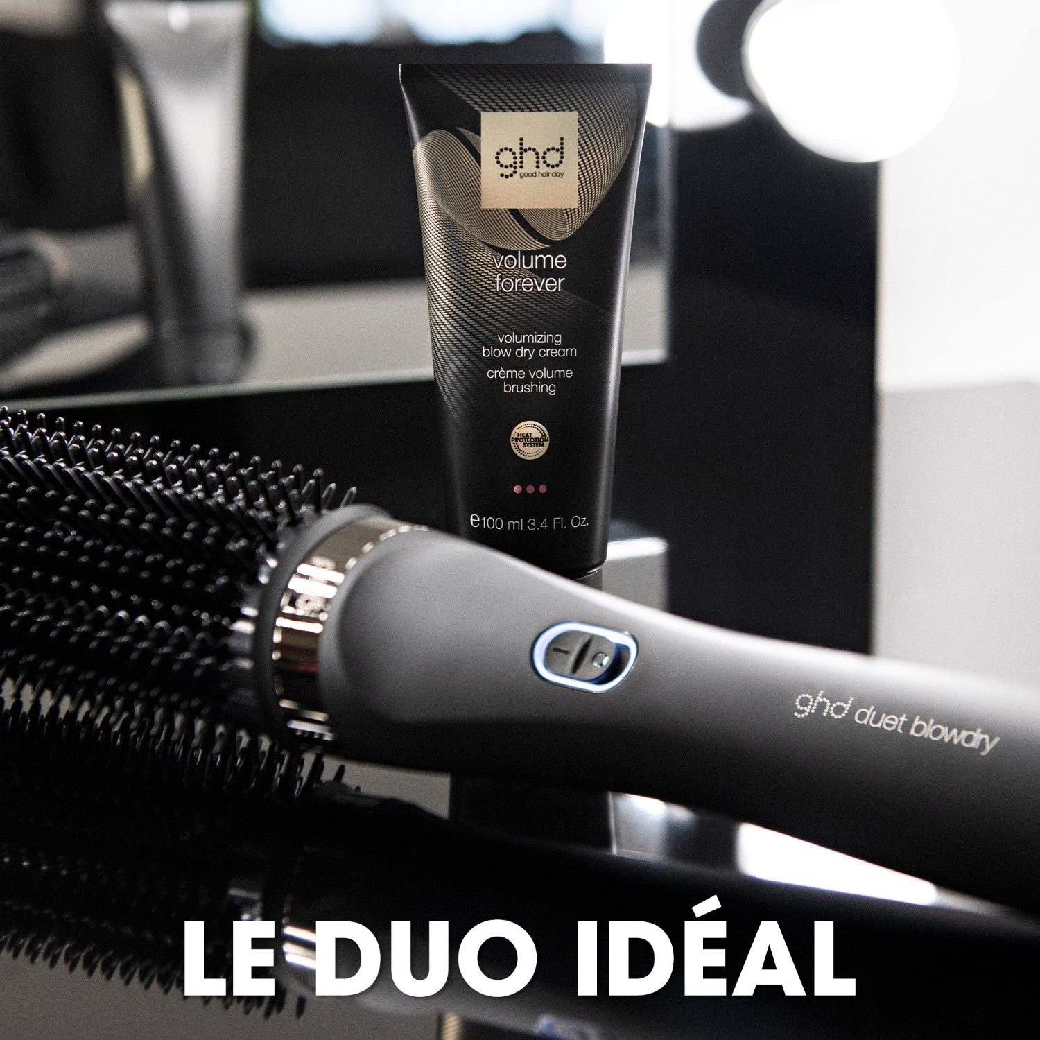 ghd Crème Volume Brushing Volume Forever