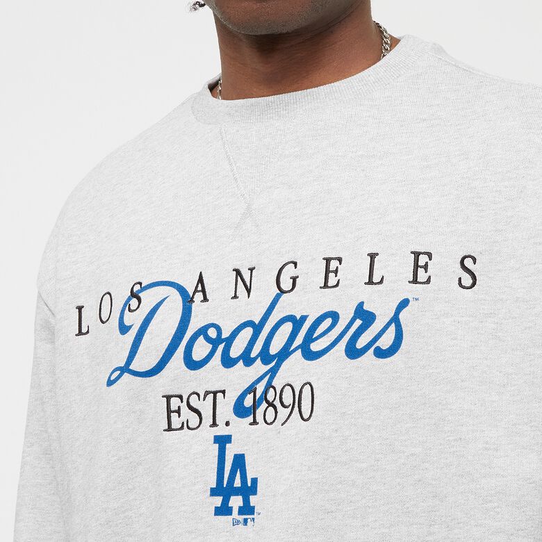 Sudadera de cuello redondo estilo MLB Los Angeles Dodgers