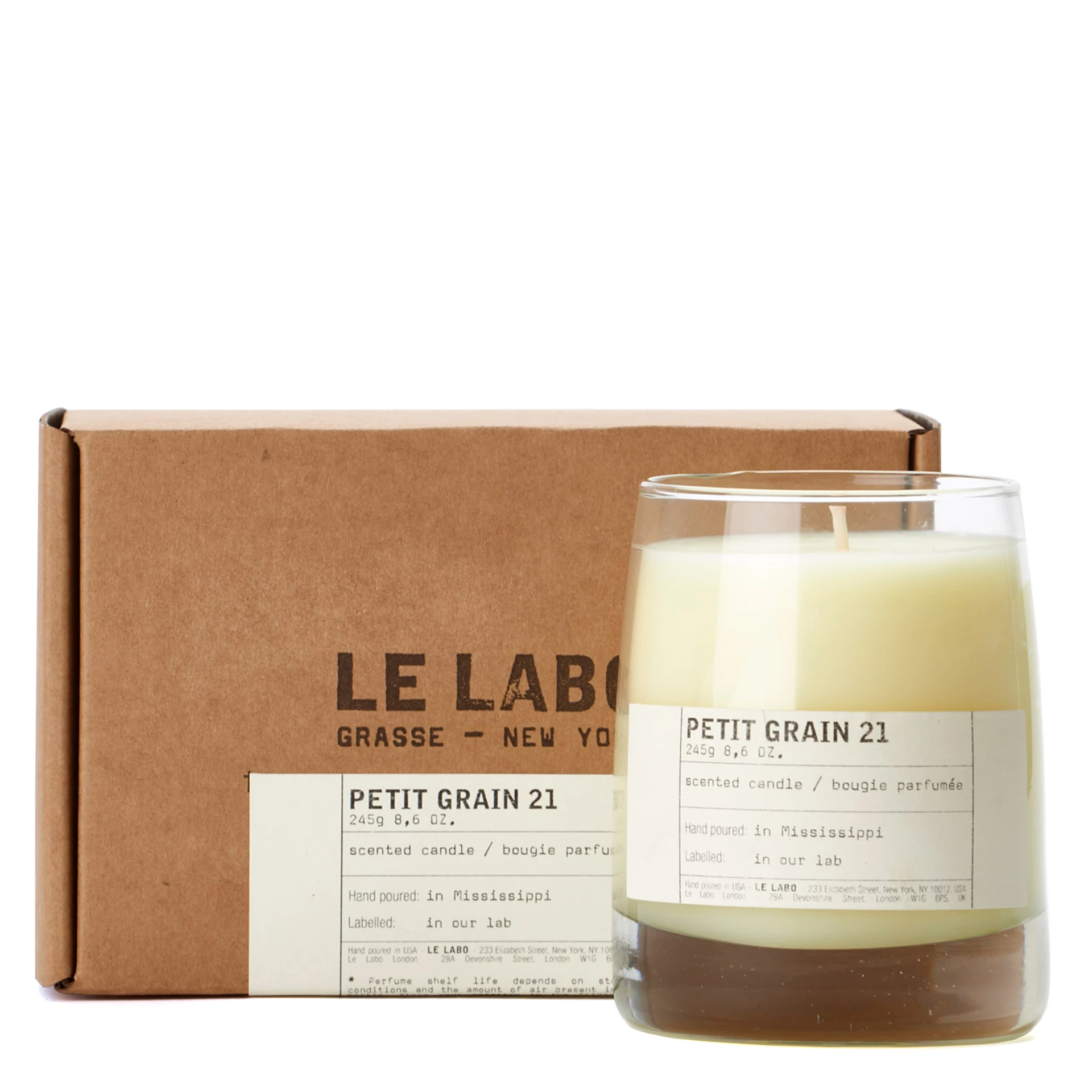 Petit Grain 21 - Klasszikus gyertya 245 g - Le Labo