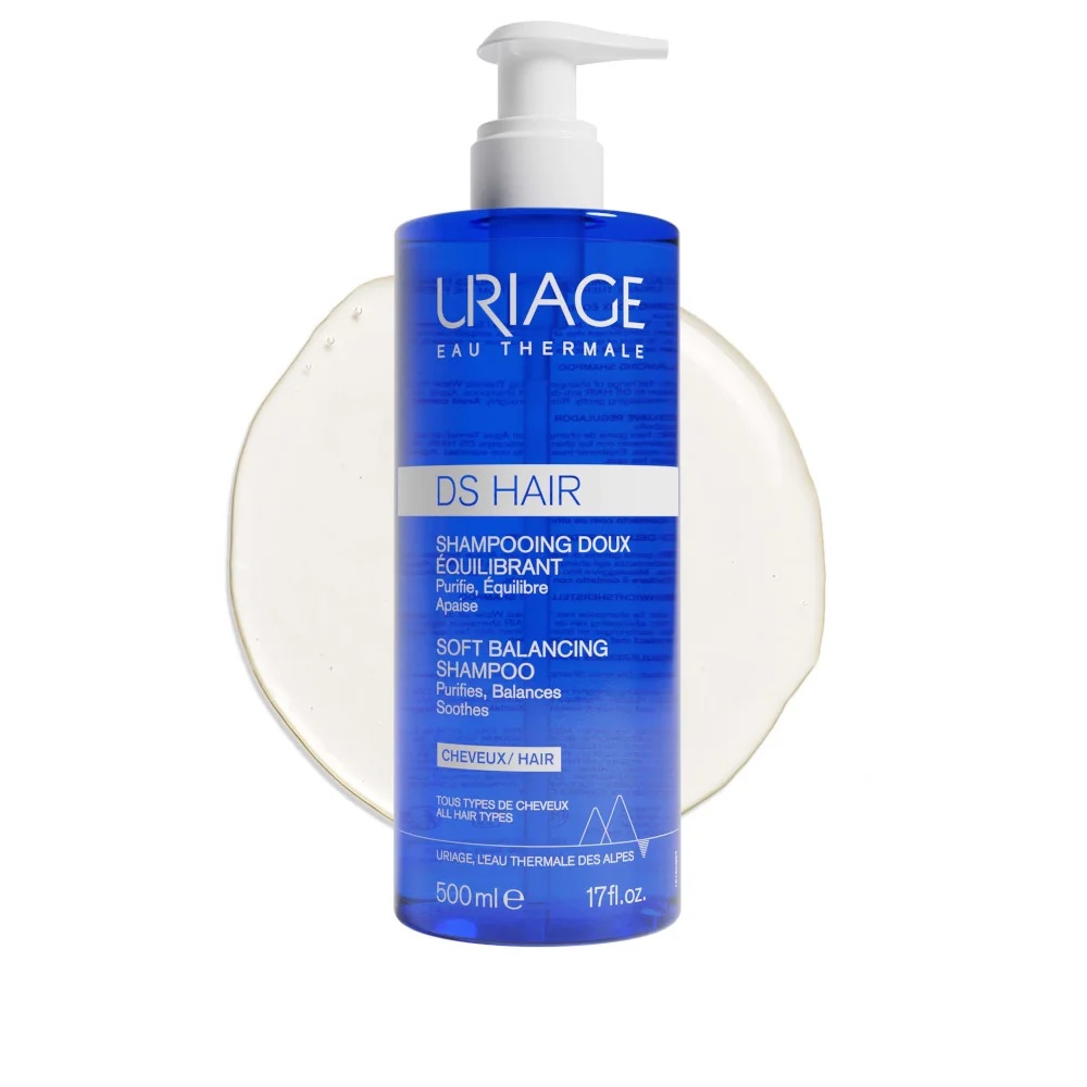 URIAGE Uriage DS Milde Rebalancing Shampoo voor het Haar 500 ml Reinigt en kalmeert