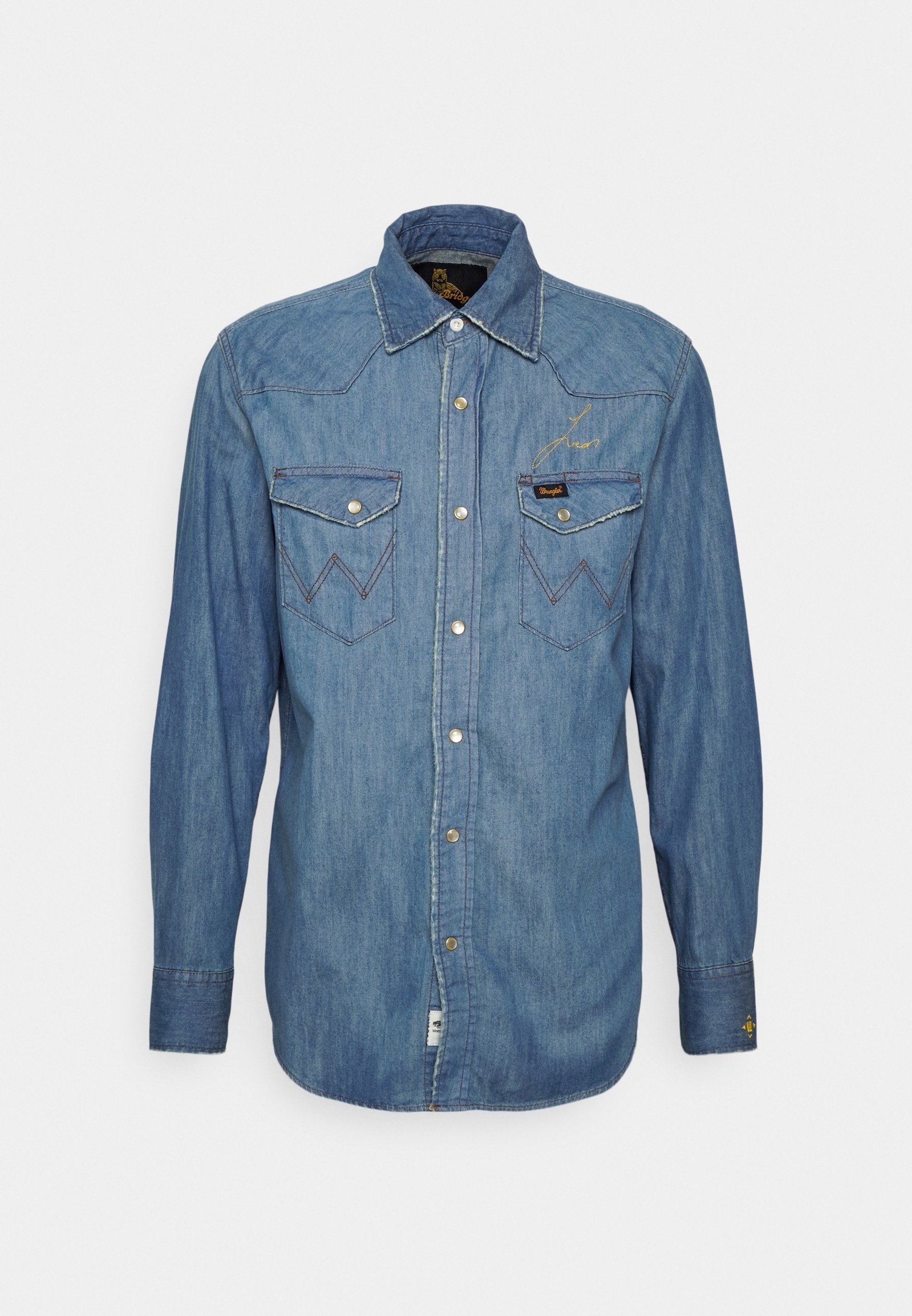 Wrangler shirt - blauwe denim