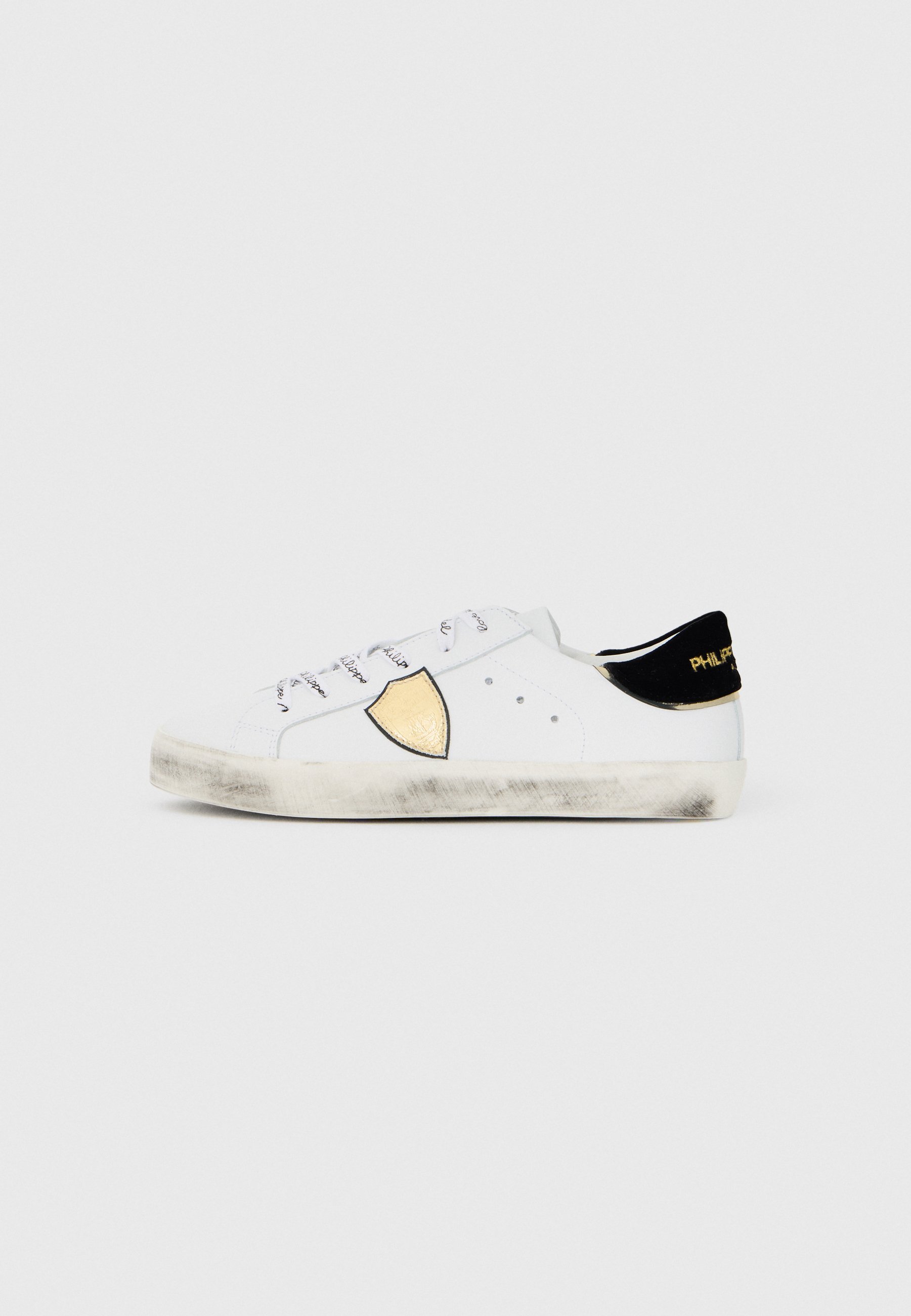 Philippe Model UNISEX - Scarpe da ginnastica - bianco/nero/oro