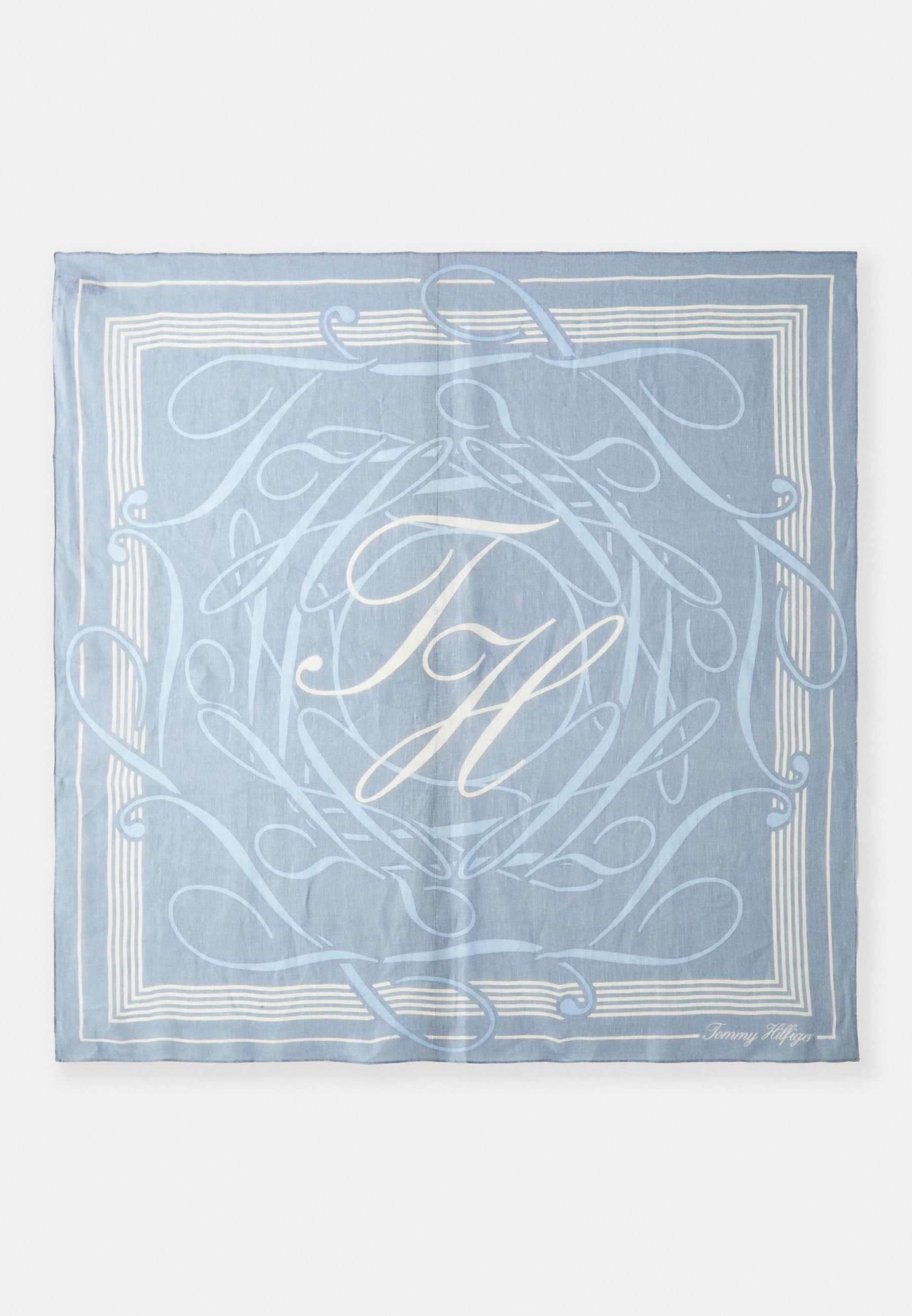Tommy Hilfiger SUMMER SQUARE - Foulard - frisblauw
