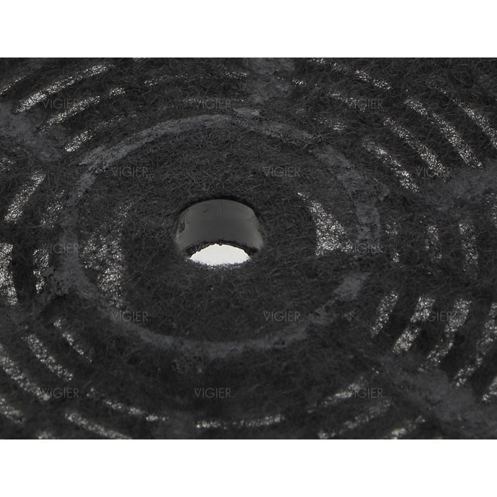 Filtre à charbon pour hotte AIRLUX CR720 - Lot de 2 - Noir