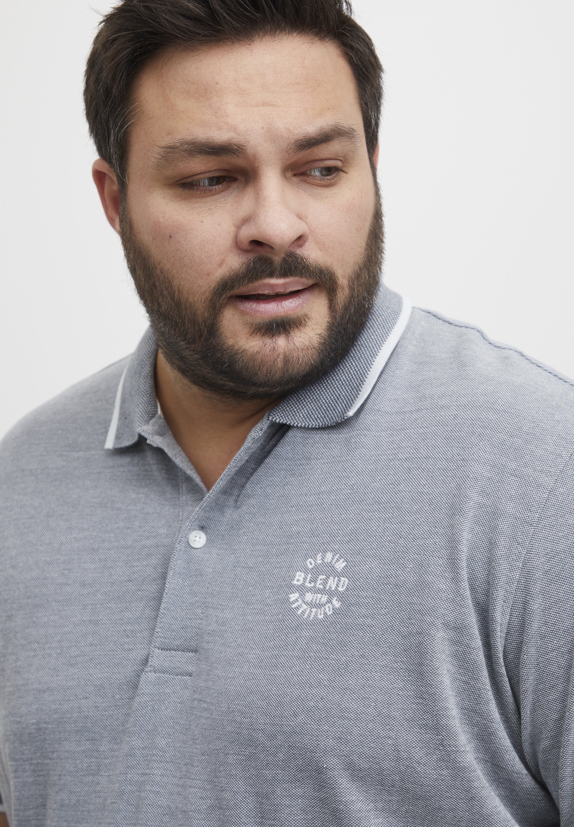 Blend BHNATE - Poloshirt - Denimblau