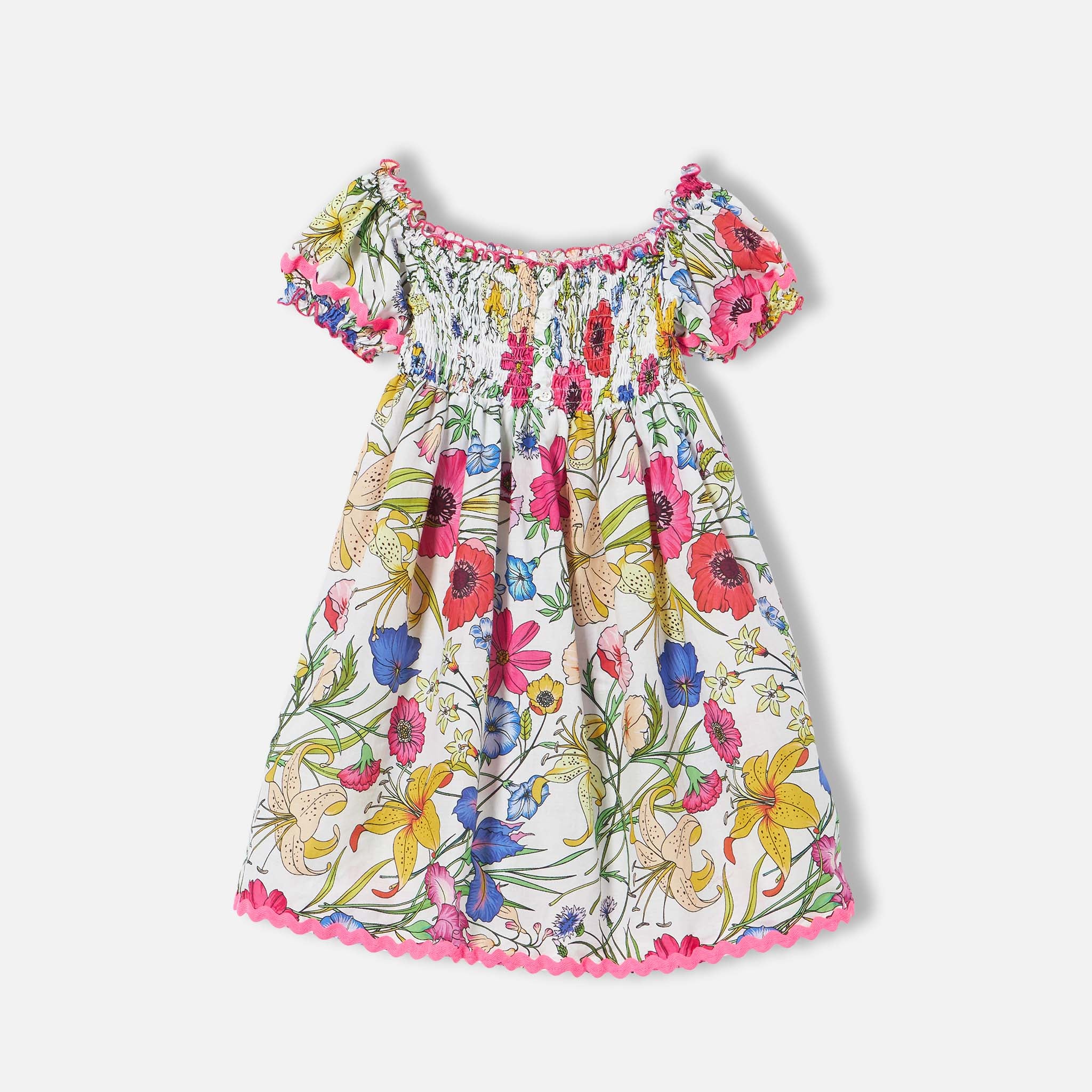 Abito da bambina stampa fiori