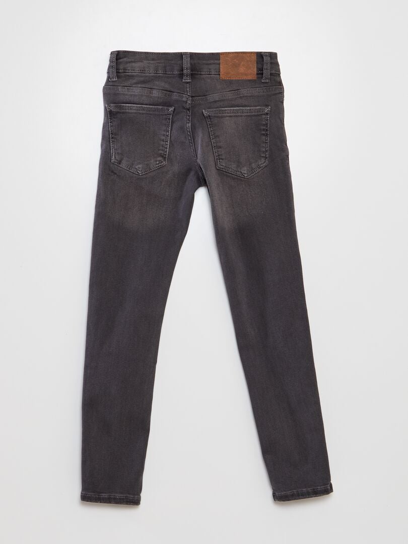 Calça jeans skinny - CINZA