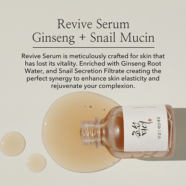 Beauty Of Joseon Revive Serum Ginseng + Slakkenmucin 30ml