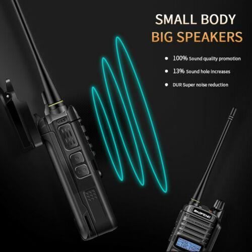 Radio bi-directionnelle à deux bandes Baofeng UV-9R Plus 15W VHF UHF Talkie-walkie Prise européenne