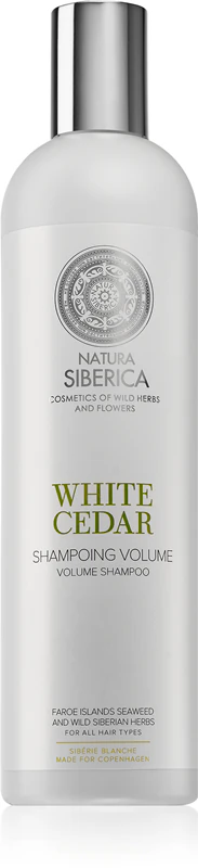Natura Siberica Copenhagen White Cedar Volume Shampoo voor alle haartypes