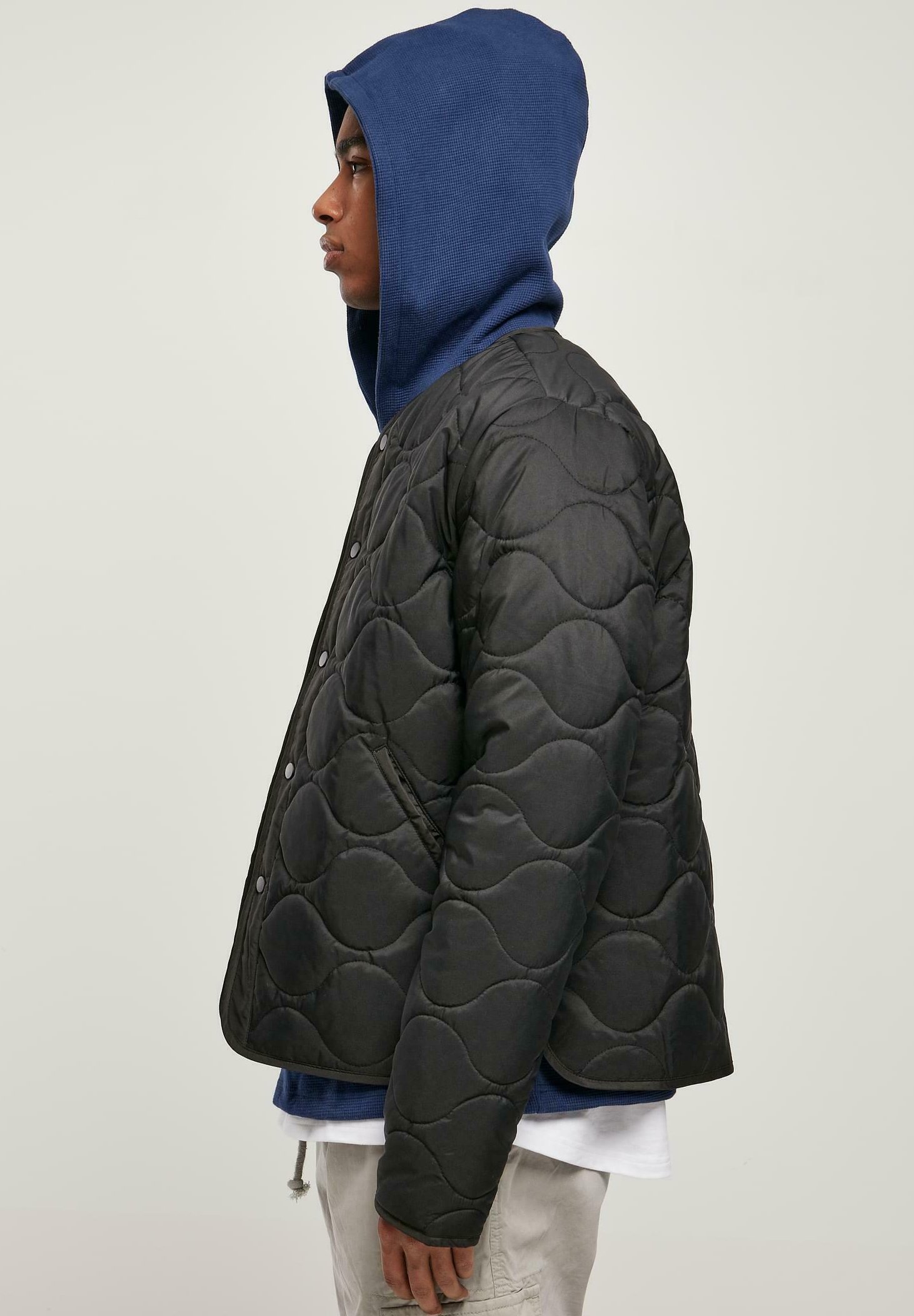 Urban Classics Lichte jas - zwart