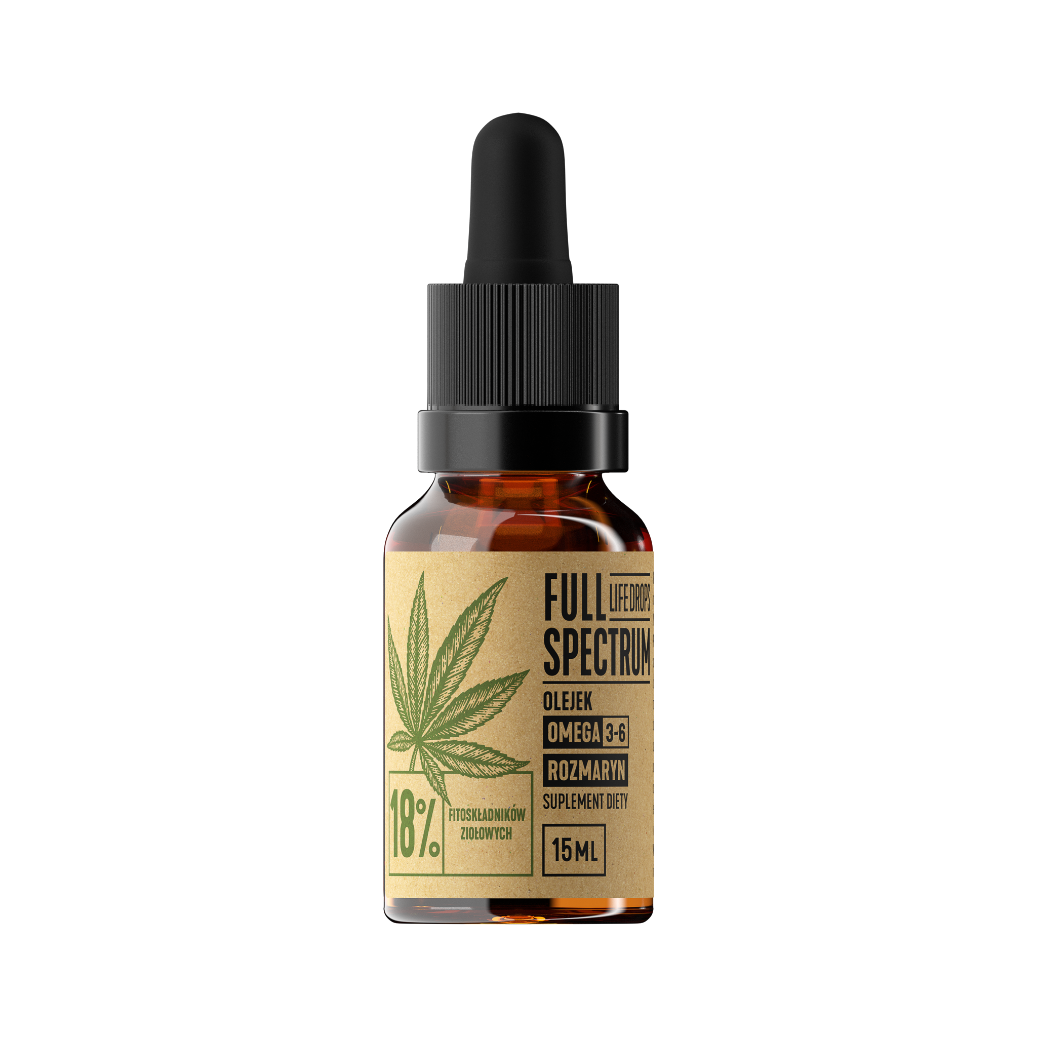 CBD à spectre complet 18%