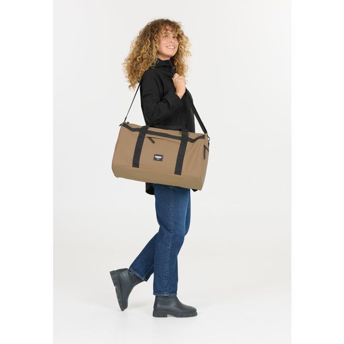 Sporttas - WEATHER REPORT - Brons - 100% PU - 40 liter - Beige