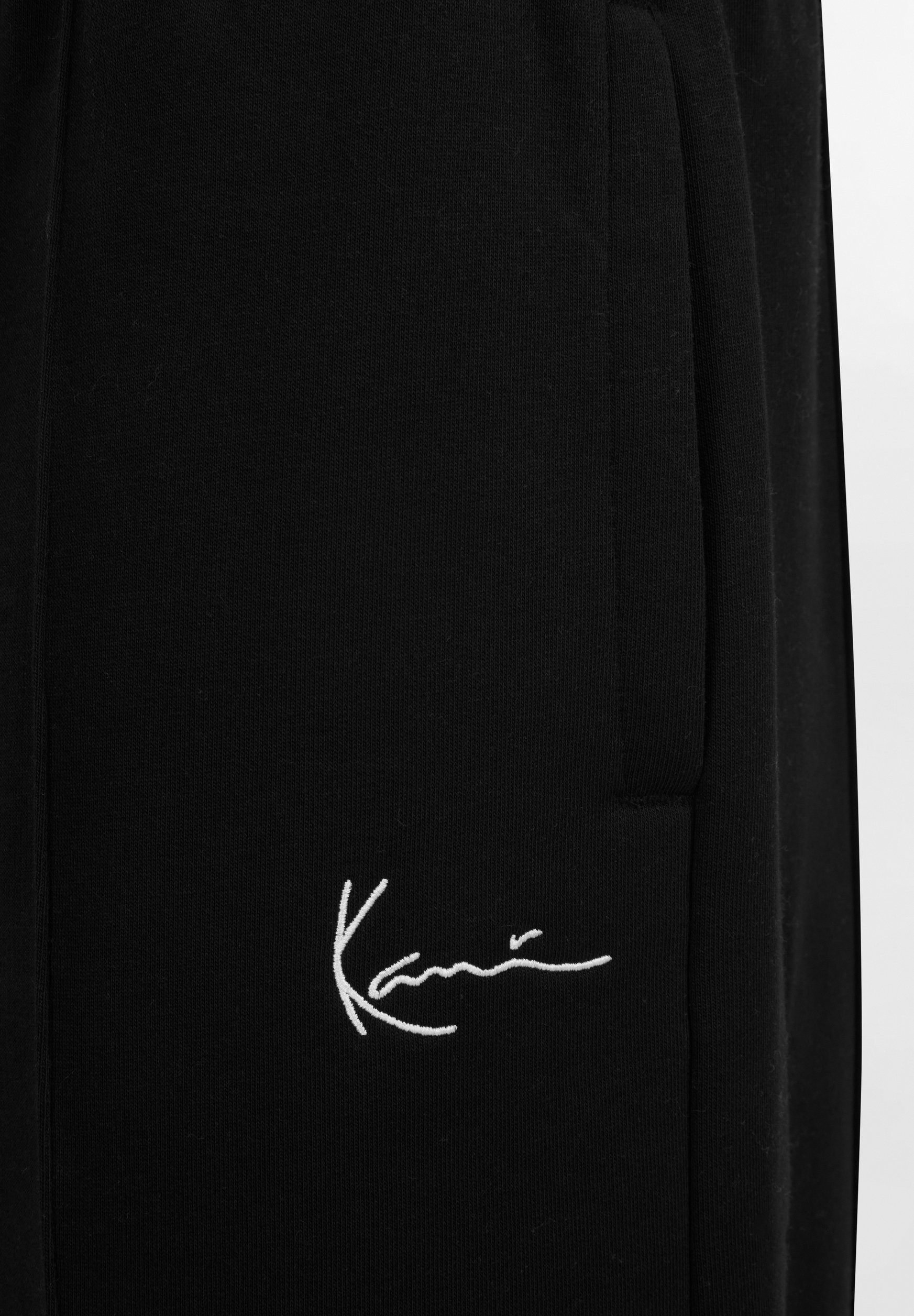 Karl Kani SIGNATURE STRAIGHT LEG - Trainingsbroek - zwart