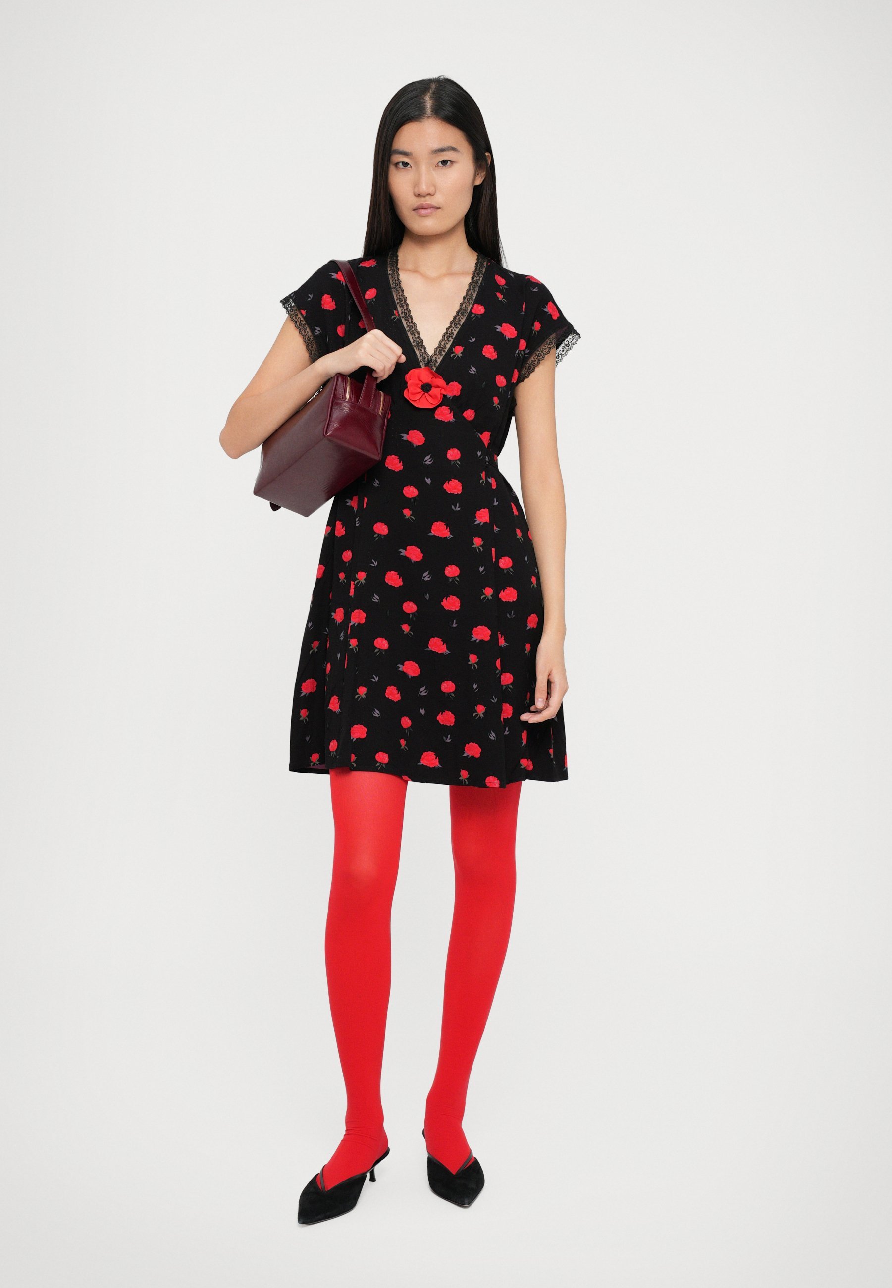 Robe Sleeper POPPI MINI - Robe de jour - noire