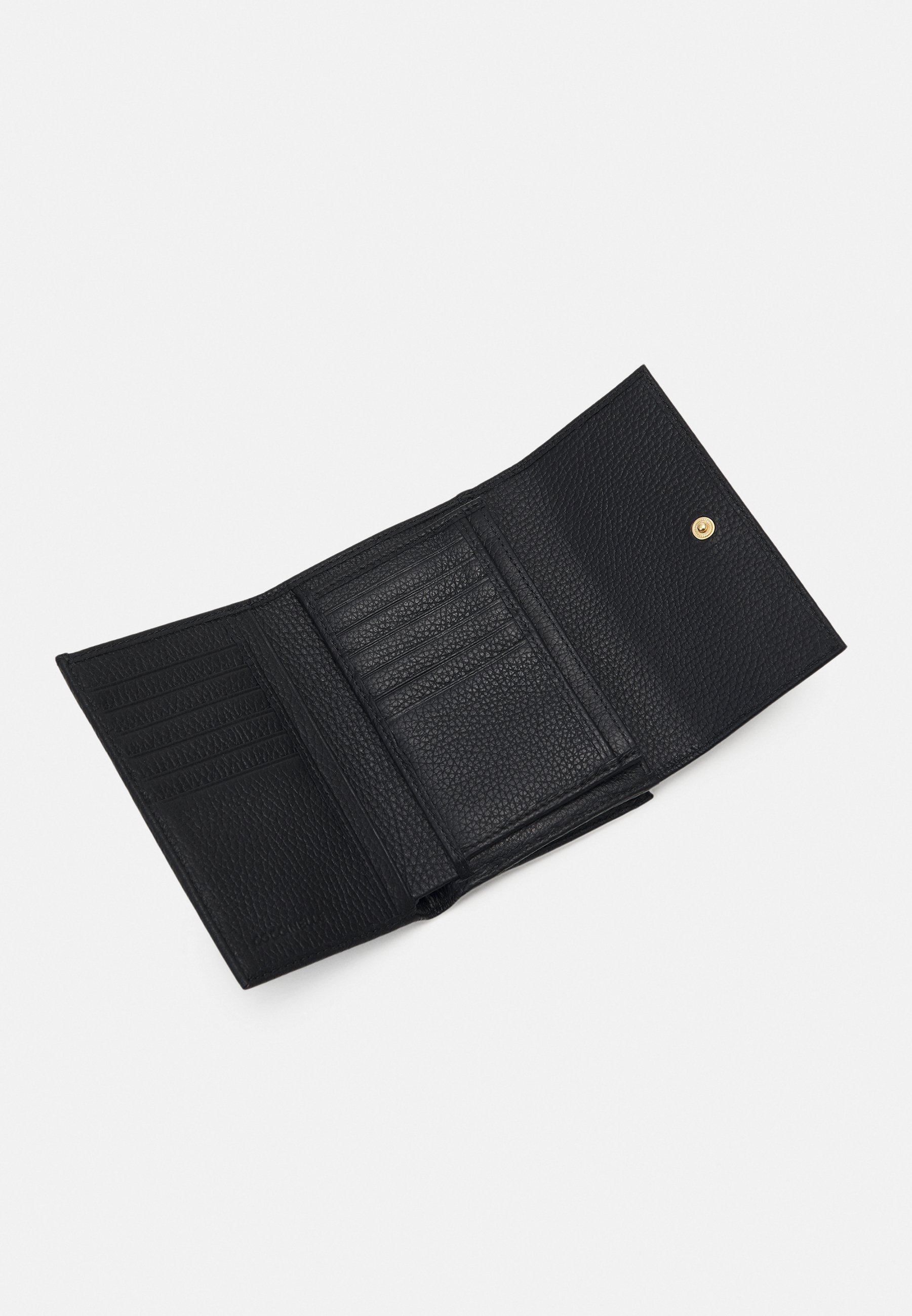 Coccinelle METALLIC SOFT - Portfel - noir