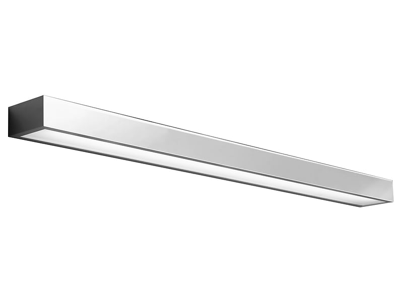 Kinkiet łazienkowy Kagera LED aluminiowo-szklany srebrny