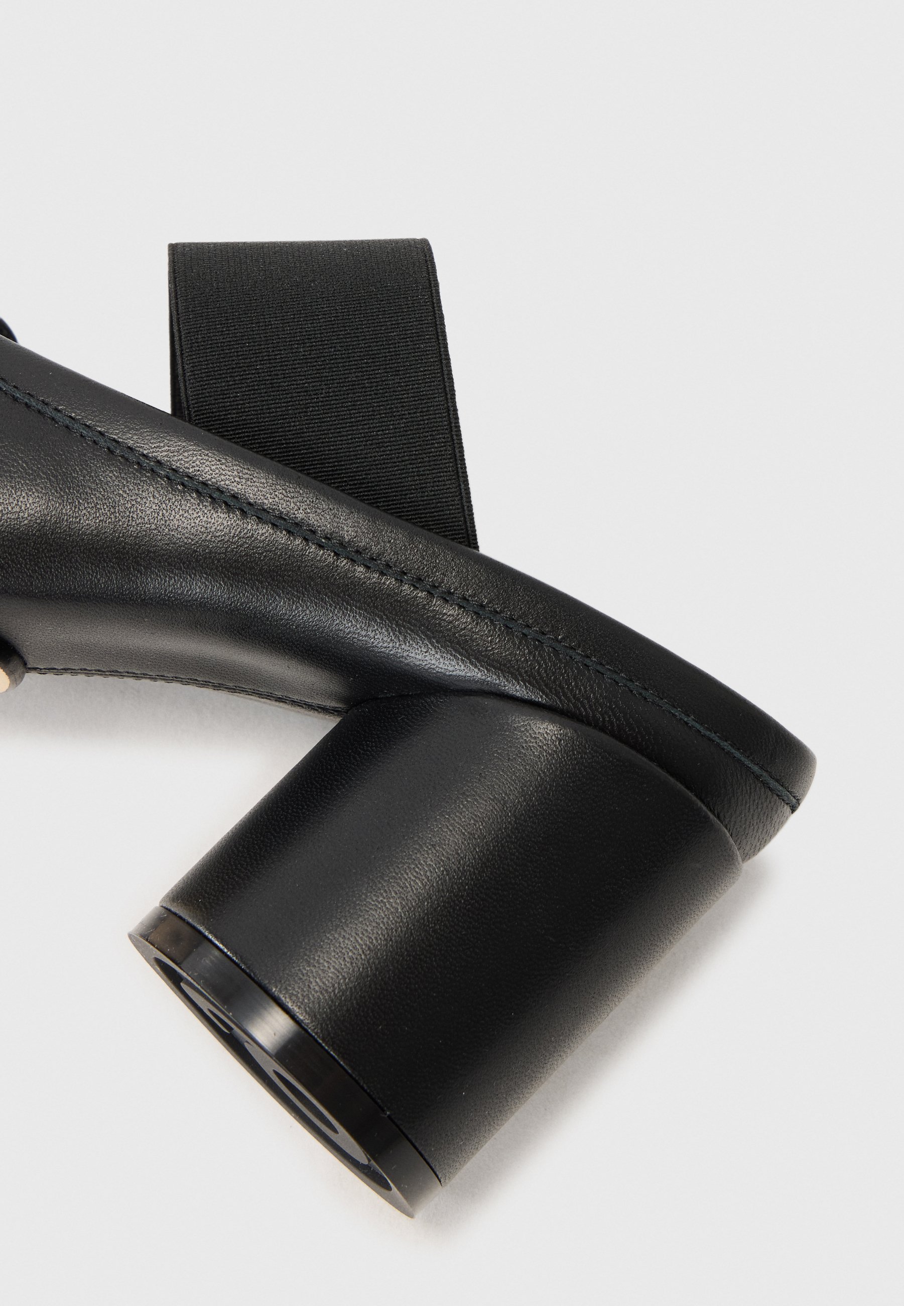 MM6 Maison Margiela Hælhøye Mule - svart