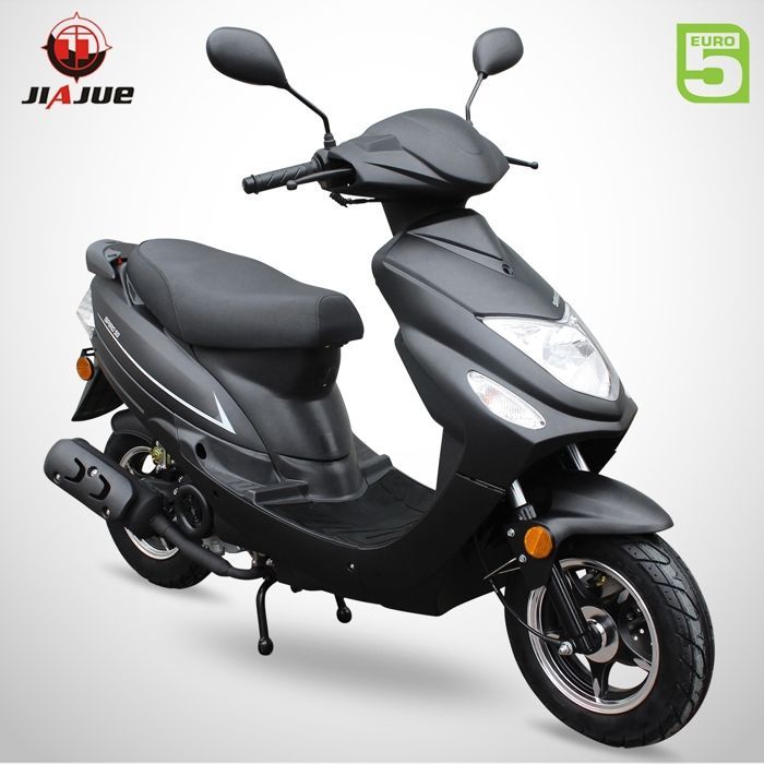 Scooter 50cc 4T SPIRO 50 JIAJUE / Negro mate