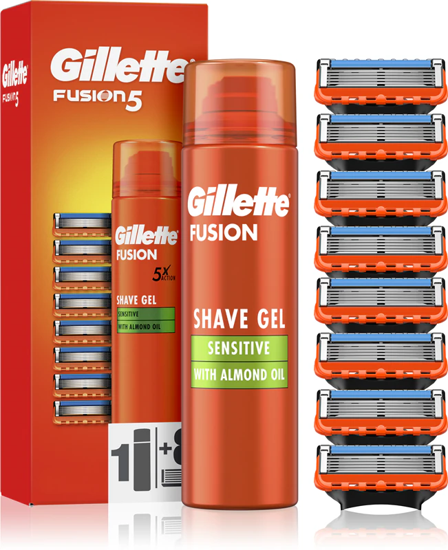 Sada na holenie Gillette Fusion5 Sensitive